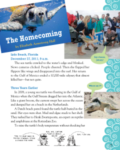 Elizabeth Armstrong Hall Spider Magazine “Homecoming” July/August 2015
