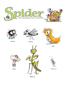 Spider Mag: Characters