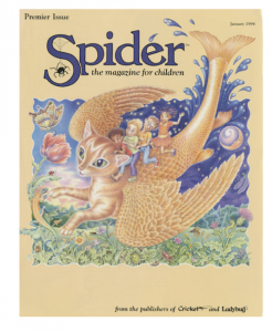 First Spider Magazine Cover