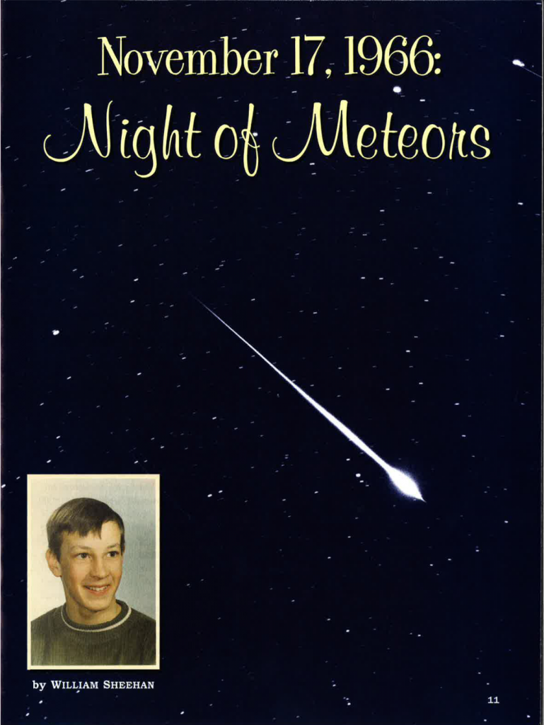 Night of Meteors - Odyssey 2009