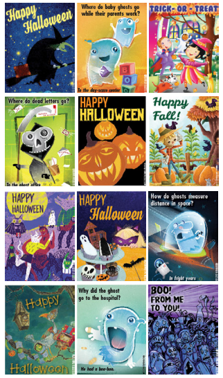 Halloween Printable Cards 