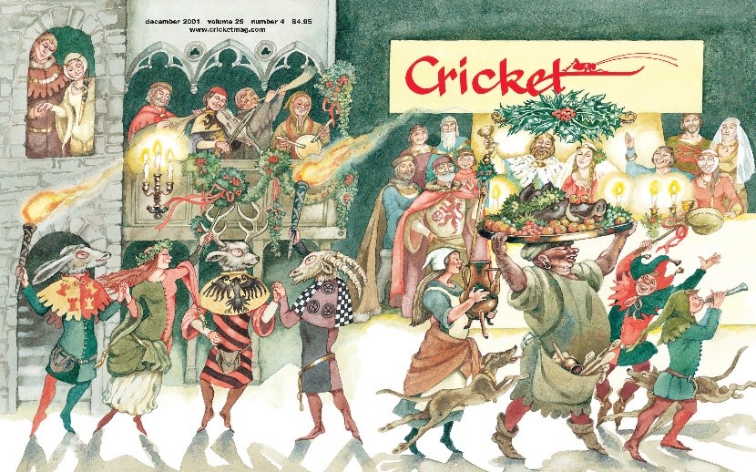 Nothing Says Holidays Like a Vintage Cricket Holiday Cover