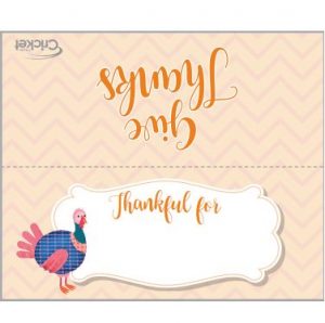 Thanksgiving Placecards
