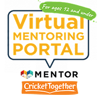 Virtual Mentoring Portal CricketTogether and Mentor for ages 12 and under