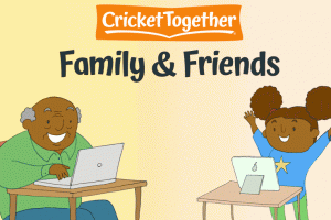 CricketTogether Family & Friends exchange digital letters