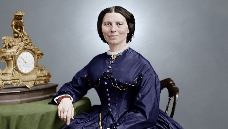 What Color Hair Did Clara Barton Have