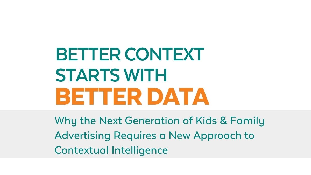 Featured image for Cricket Media Insights white paper on contextual intelligence in kids and family advertising.