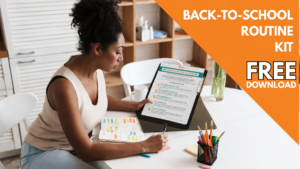 Cricket Media Back-to-School Routine Kit with printable tools for kids and families